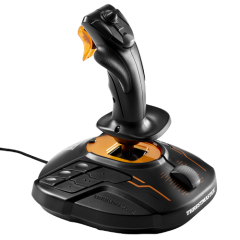 Stūres, kursorsviras, spēļu kontrolieri ThrustMaster
