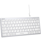 Tastatūra A4Tech FBX51C White