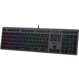 Tastatūra A4Tech Fstyler FX60 Grey/Neon