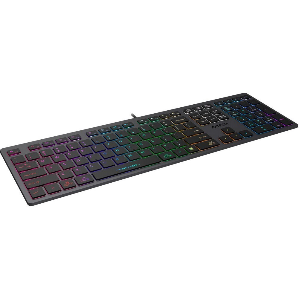 Tastatūra A4Tech Fstyler FX60H Grey (A4TKLA47126) - foto 4