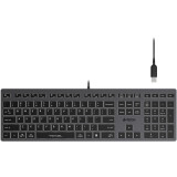 Tastatūra A4Tech Fstyler FX60H Grey (A4TKLA47125)