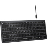 Tastatūra A4Tech Fstyler FX61 Grey/White