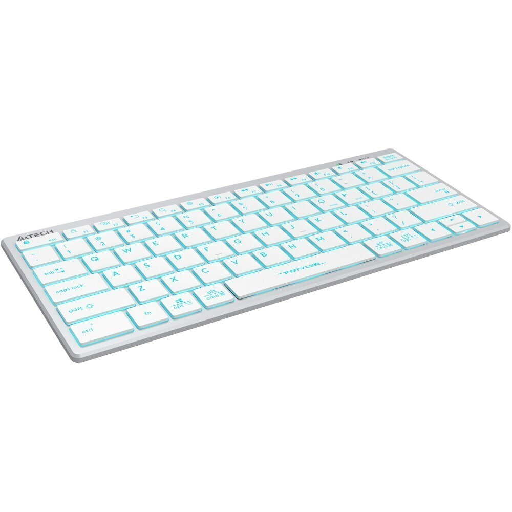 Clavier A4Tech Fstyler FX61 White/Blue - photo 5