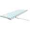 Clavier A4Tech Fstyler FX61 White/Blue - photo 6