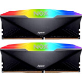 Operatīvā atmiņa 16Gb DDR4 3200MHz Apacer NOX RGB Black (AH4U16G32C28YNBAA-2) (2x8Gb KIT)