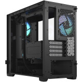 Datoru korpuss Fractal Design Pop Mini Air RGB Black TG Clear (FD-C-POR1M-06)