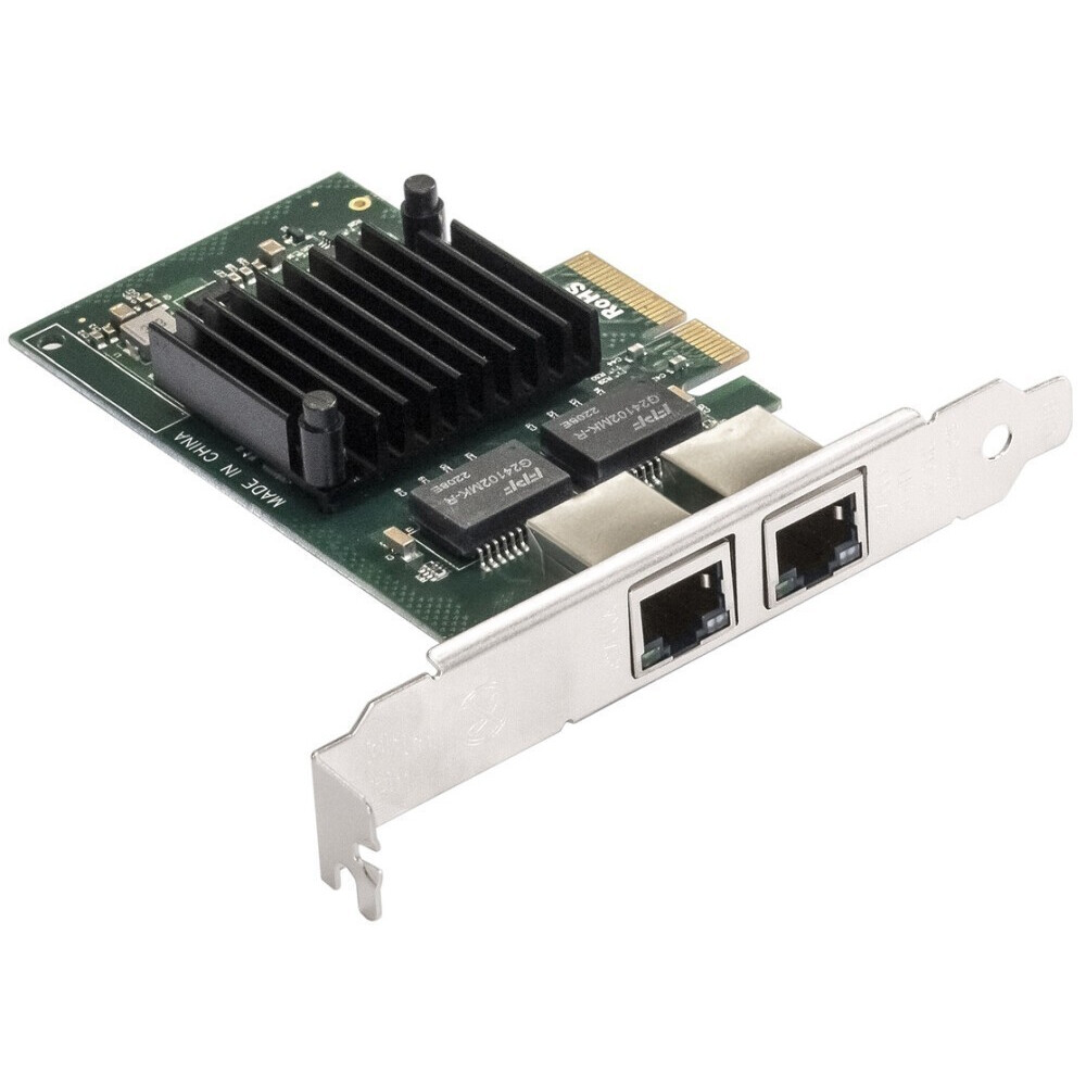 Carte réseau ExeGate EXE-I350-T2V2 - EX292506RUS