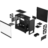 Datoru korpuss Fractal Design Pop Air RGB Black TG Clear Tint (FD-C-POR1A-06)