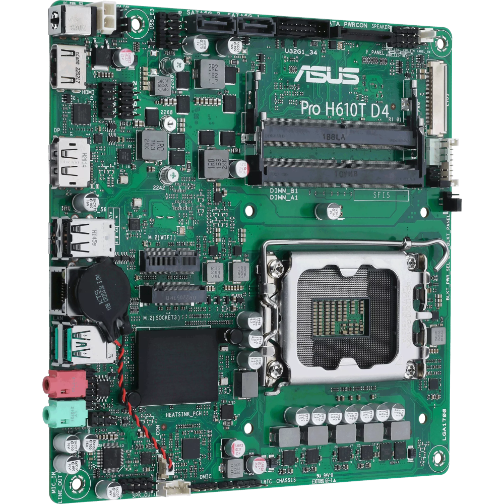 Pamatplate ASUS PRO H610T D4-CSM - foto 2