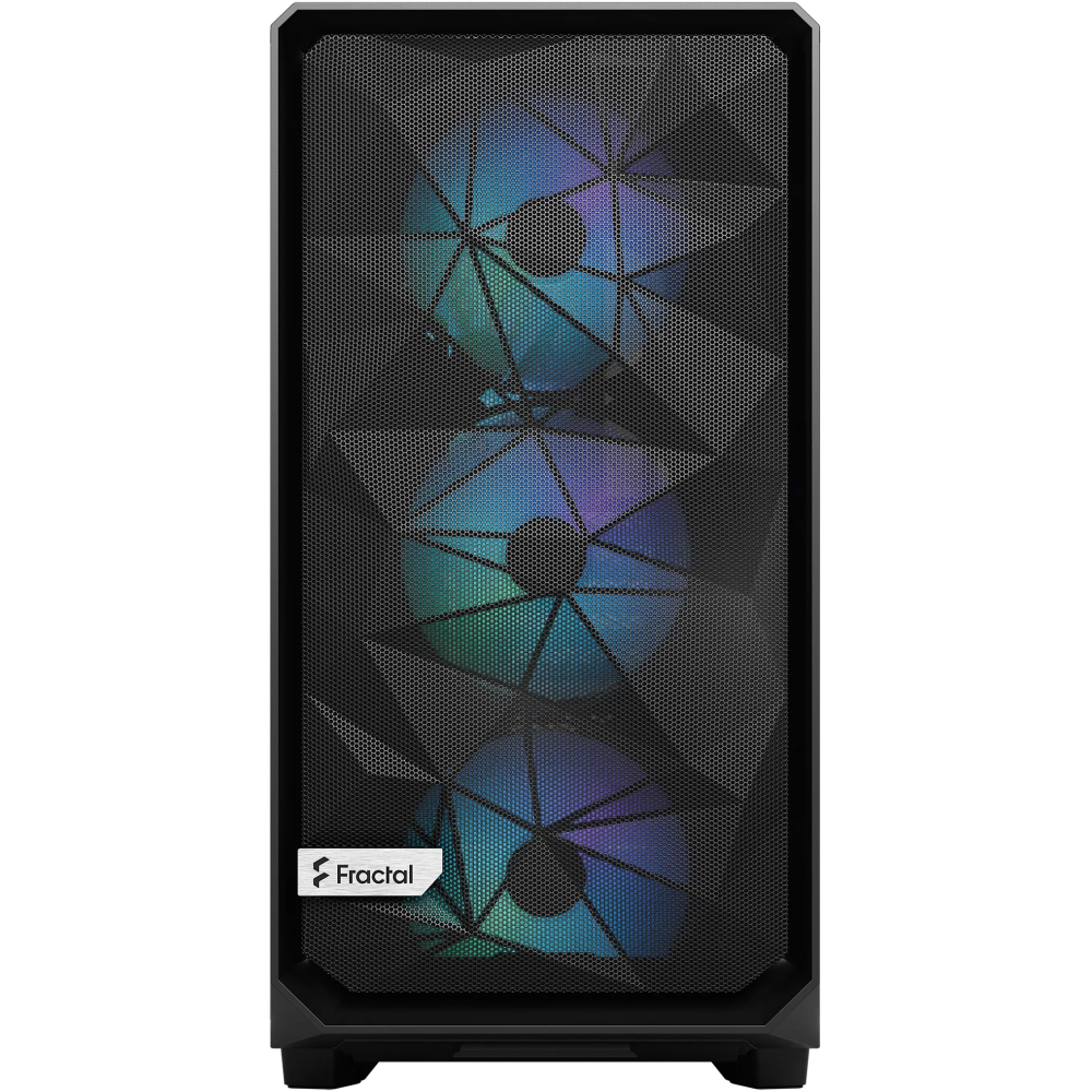 Datoru korpuss Fractal Design Meshify 2 RGB Black TG Light Tint - FD-C-MES2A-06 - foto 2