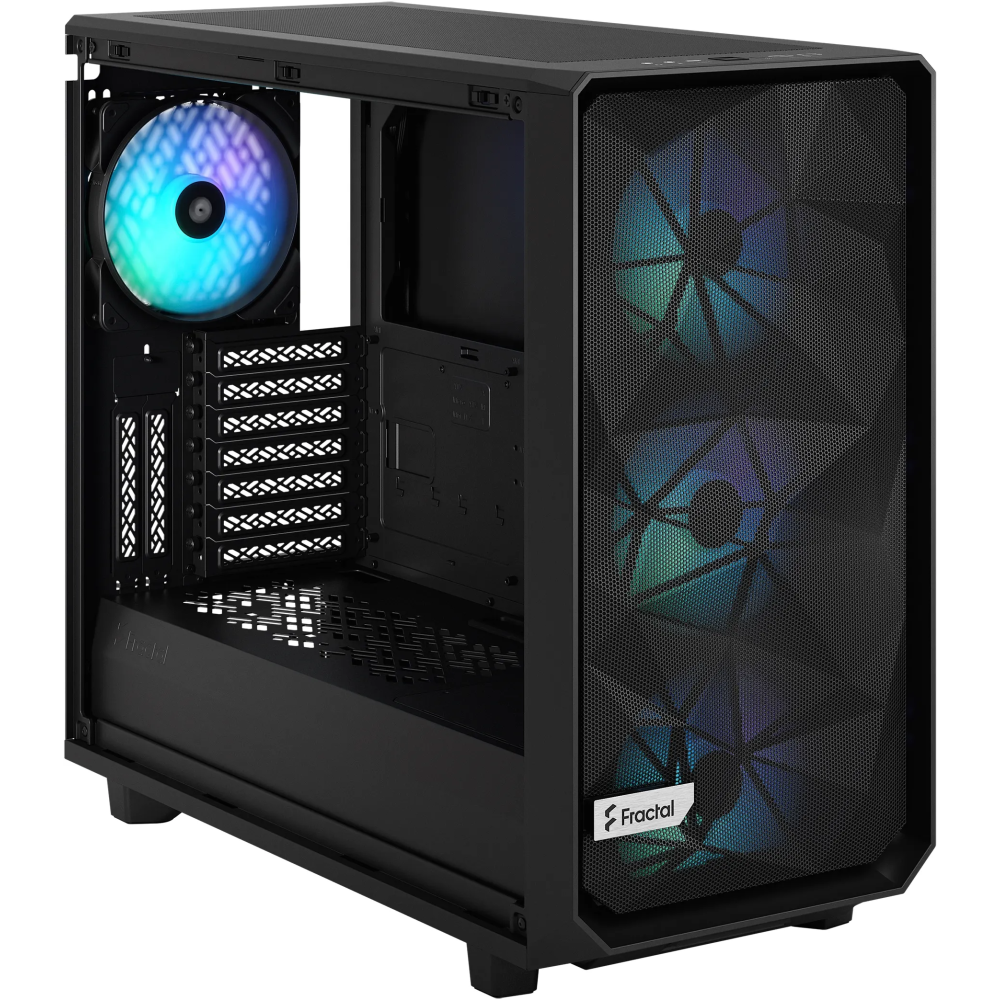 Datoru korpuss Fractal Design Meshify 2 RGB Black TG Light Tint - FD-C-MES2A-06 - foto 12