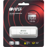 Clé USB 128Gb HIPER Groovy C128 White (HI-USBOTG128GBU787W)