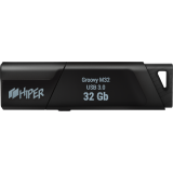 Clé USB 32Gb HIPER Groovy M32 Black (HI-USB332GBU336B)