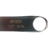 Clé USB 64Gb HIPER Groovy Z64 Titan (HI-USB364GBU279S)