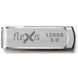 USB zibatmiņa 128Gb Flexis RS-105 Silver (FUB30128RS-105)