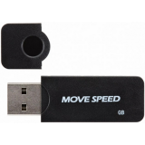 USB zibatmiņa 64Gb Move Speed KHWS1 Black (U2PKHWS1-64GB)