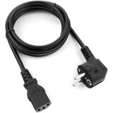 Barošanas kabelis Schuko - IEC-320-C13, 1.8m, Gembird PC-186-1-1.8M