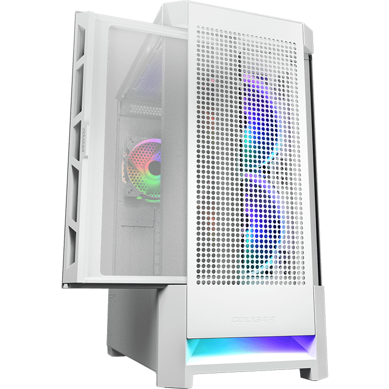 Datoru korpuss Cougar Airface RGB White - foto 2