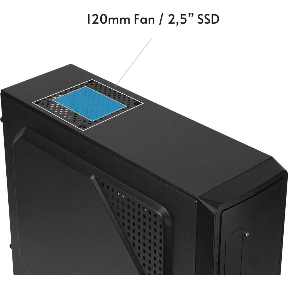 Datoru korpuss Chieftec UC-03B-OP - foto 7
