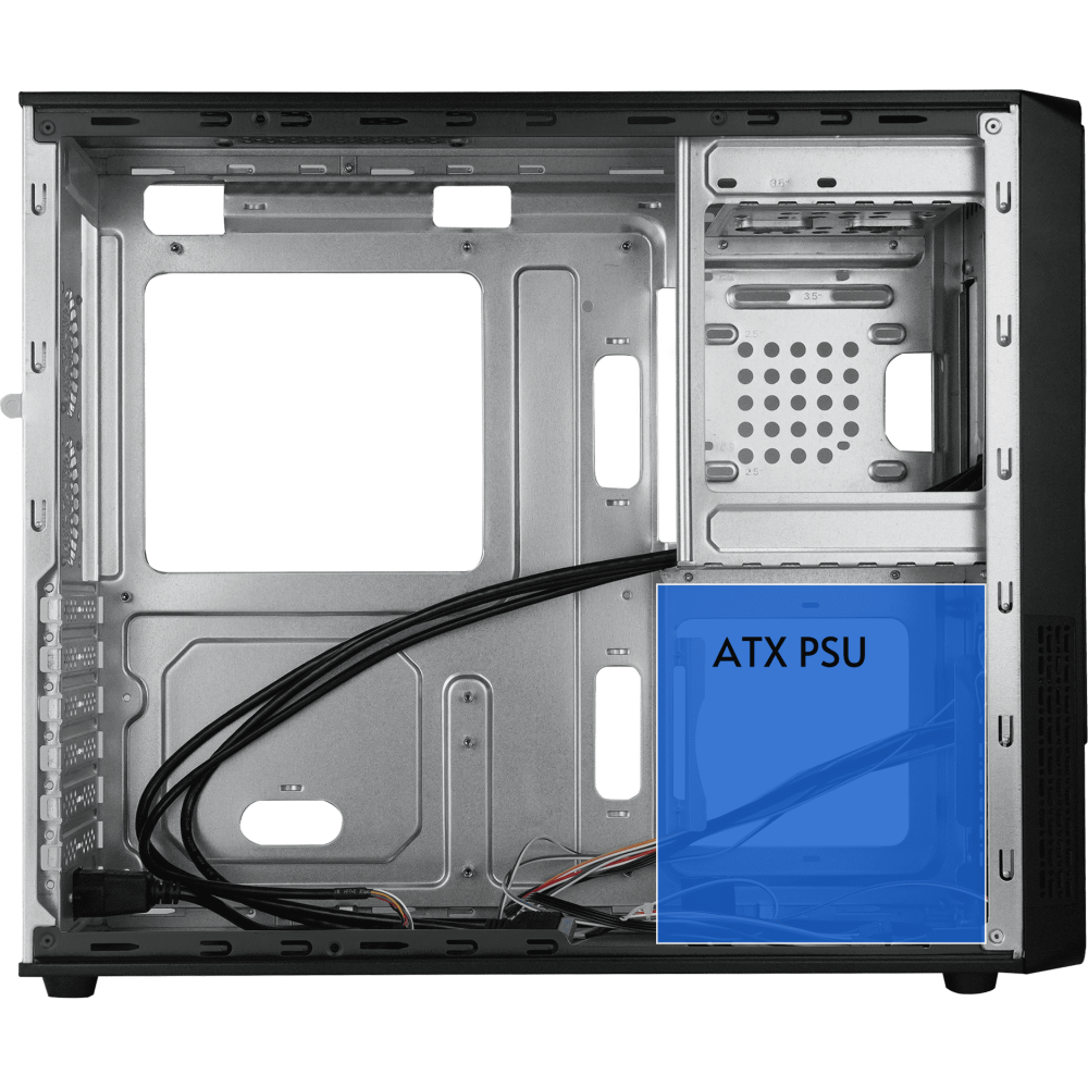 Datoru korpuss Chieftec UC-03B-OP - foto 9
