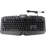Tastatūra Gembird KB-G410L Black