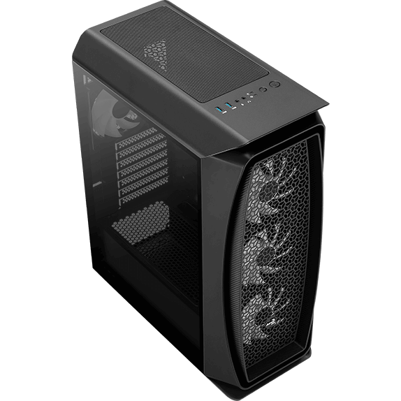 Boîtier AeroCool Aero One Frost Black - EN52328 - photo 4