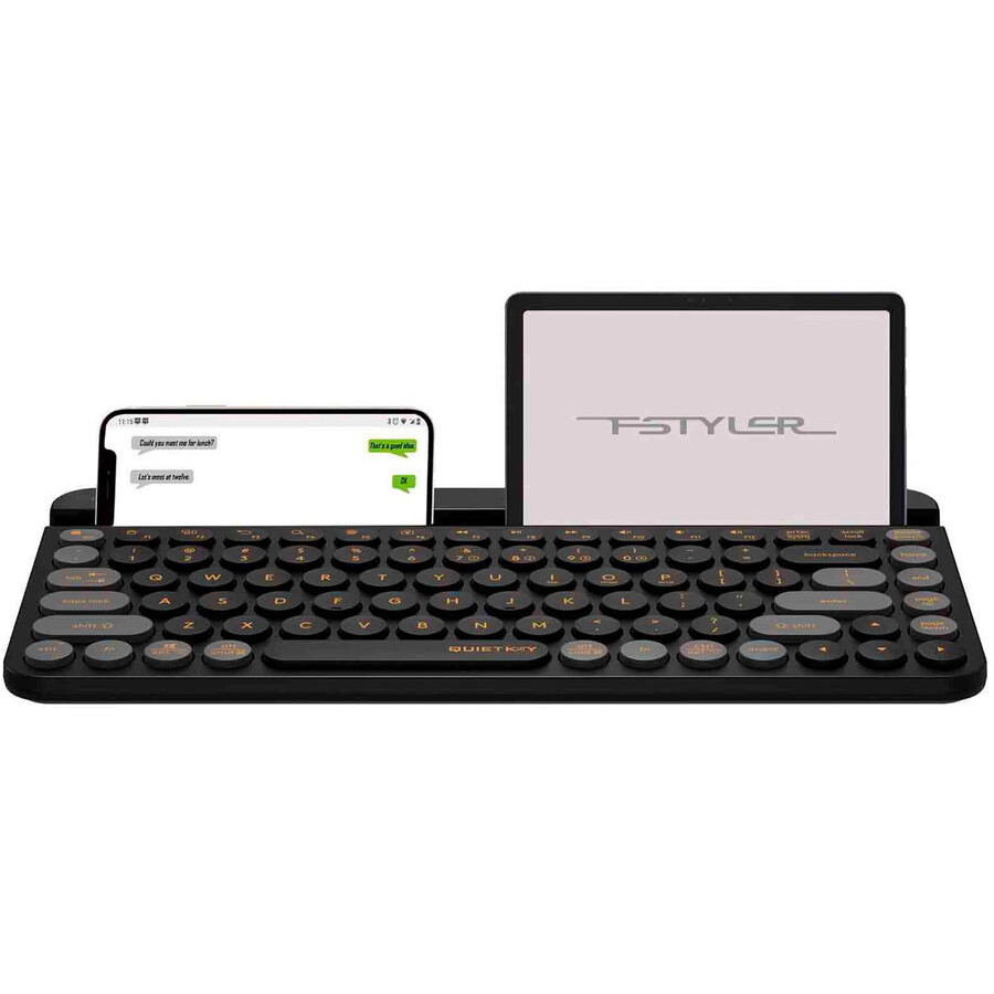 Tastatūra A4Tech Fstyler FBK30 Black/Grey - foto 8