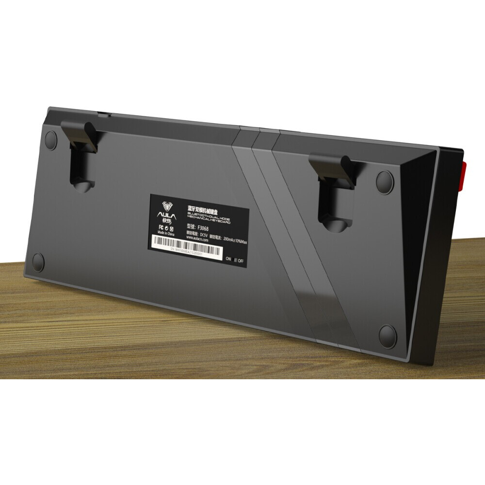 Tastatūra AULA F3068 Grey/White - foto 3