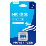 La carte mémoire 16Gb MicroSD Move Speed FT300 (YS-T300-16GB)