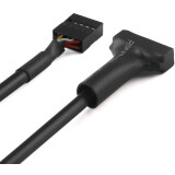 Connection en série USB 2.0 8-pin - USB 3.0 19-pin for motherboard, 15cm, Greenconnect GCR-U2U3