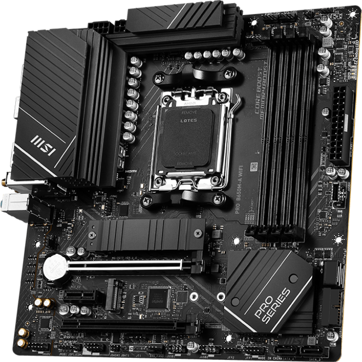 Pamatplate MSI PRO B650M-A WIFI (PRO B650M-A WIFI) - foto 2