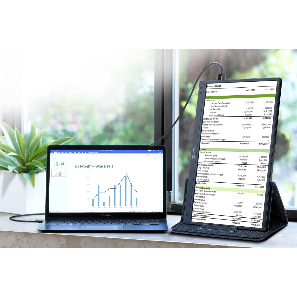 Monitors ASUS 16" MB166B - foto 11