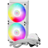 Ūdens dzesētājs Cooler Master MasterLiquid ML240L V2 ARGB White (MLW-D24M-A18PW-RW)