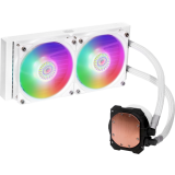 Ūdens dzesētājs Cooler Master MasterLiquid ML240L V2 ARGB White (MLW-D24M-A18PW-RW)