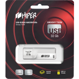 Clé USB 32Gb HIPER Groovy T32 Black (HI-USB232GBTB)