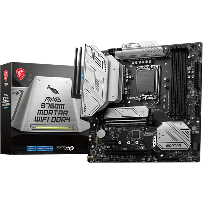 Carte mère MSI MAG B760M MORTAR WIFI DDR4 - photo 5