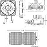 Ūdens dzesētājs Arctic Cooling Liquid Freezer II 240 A-RGB (ACFRE00093A)