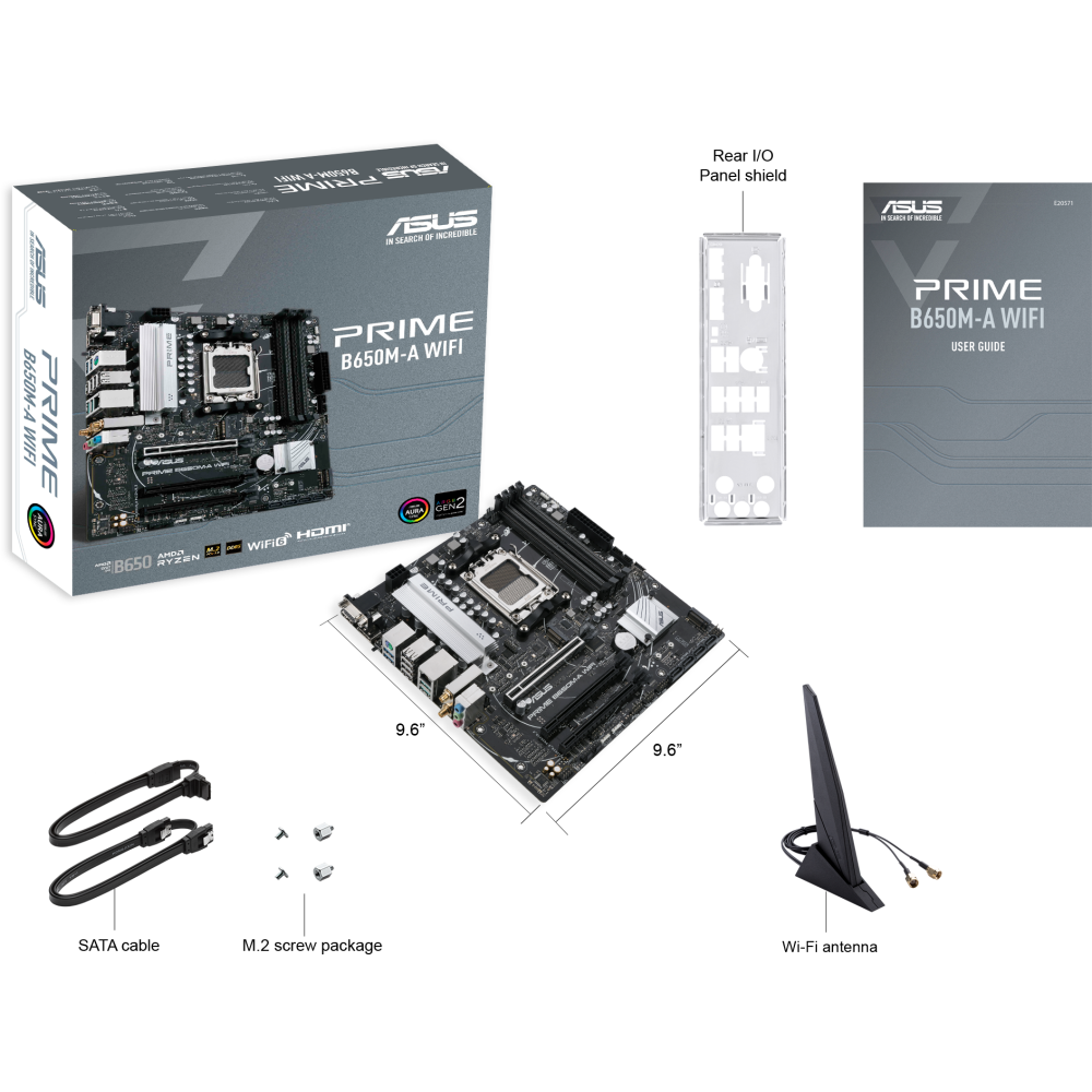 Pamatplate ASUS PRIME B650M-A WIFI - foto 5