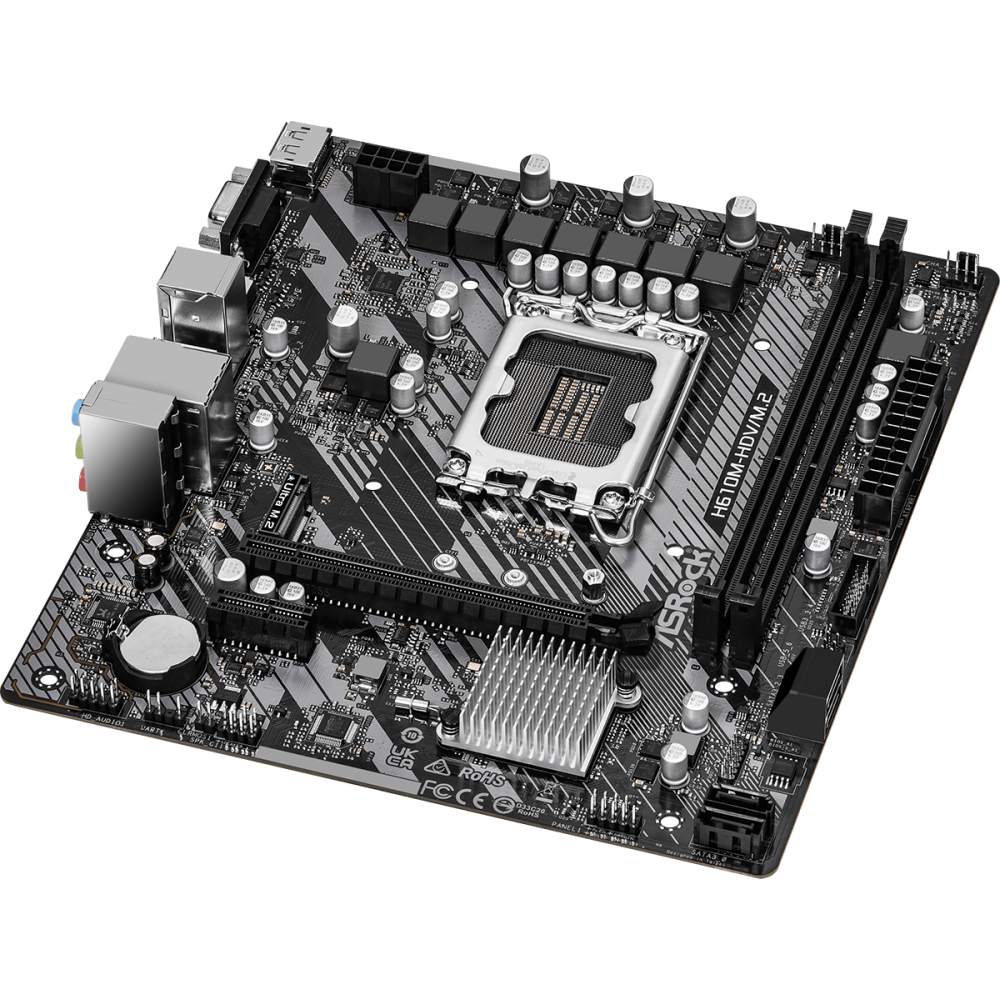 Carte mère ASRock H610M-HDV/M.2 R2.0 - photo 2