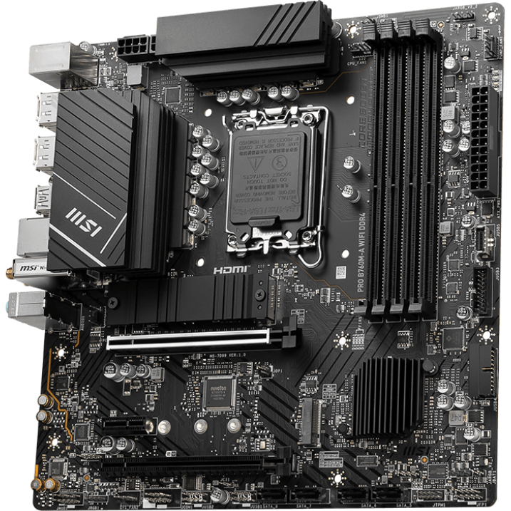 Pamatplate MSI PRO B760M-A WIFI DDR4 - foto 2