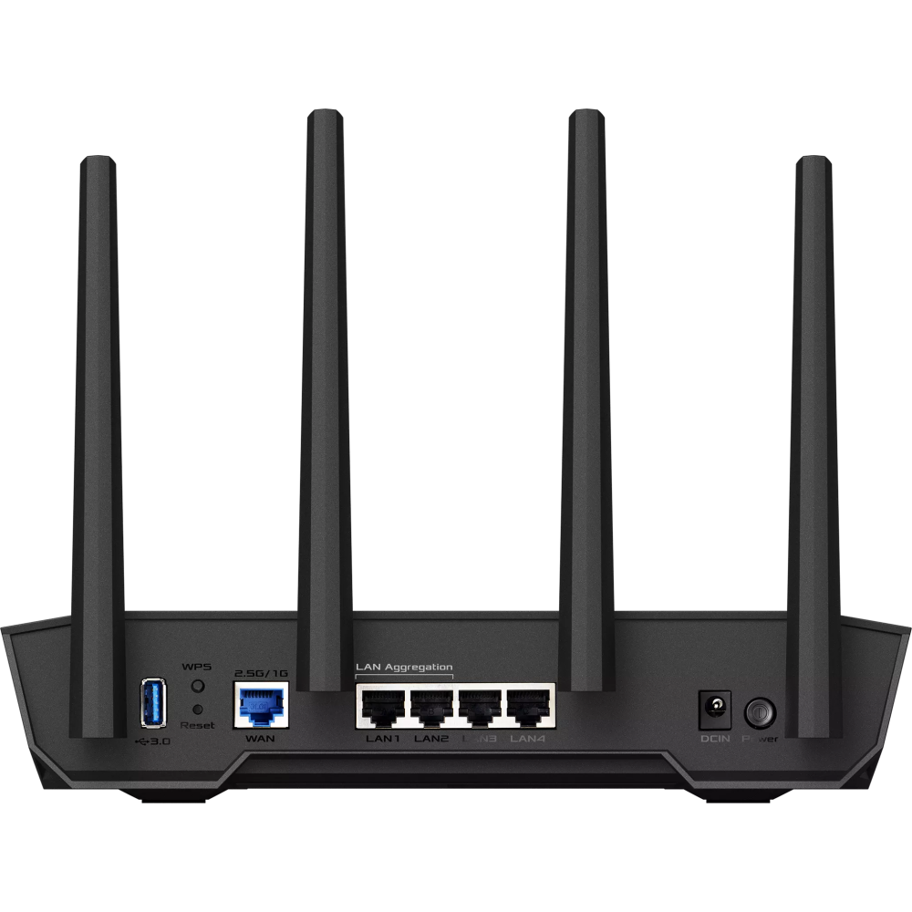 Wi-Fi rūteris (maršrutētājs) ASUS TUF-AX4200 (TUF-AX4200) - foto 4