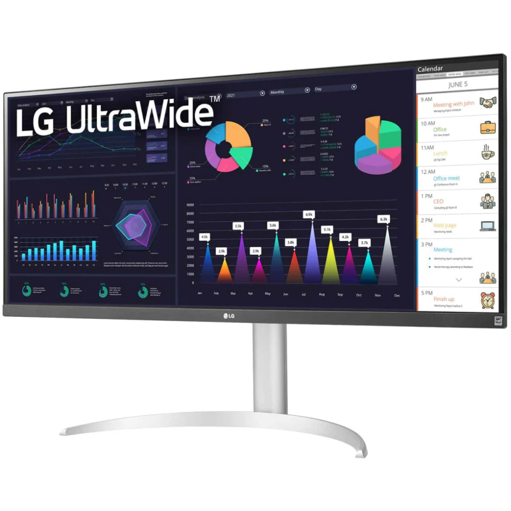 Monitors LG 34" 34WQ65X-W - foto 3