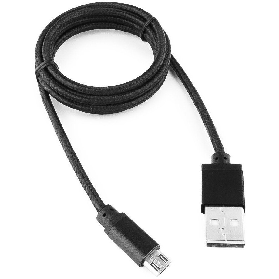 Kabelis USB - microUSB, 1m, Gembird CC-mUSB2bk1m