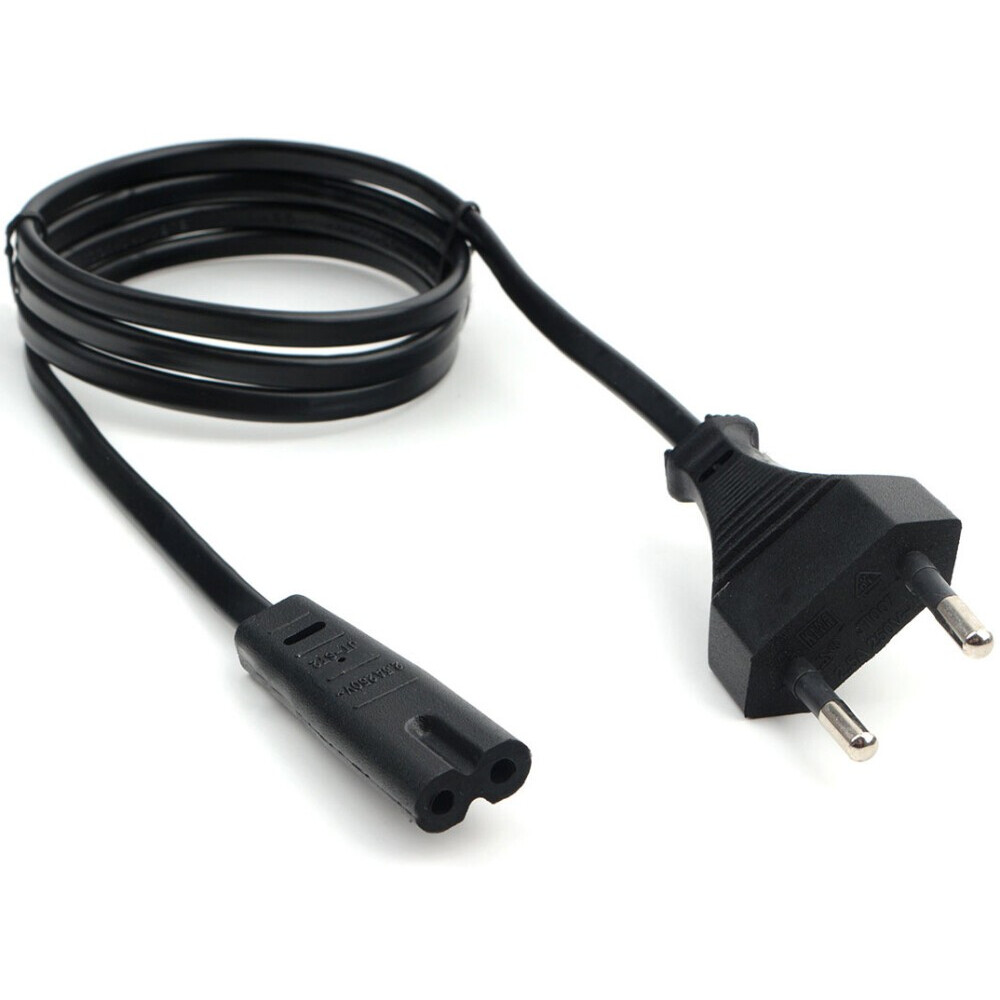 Barošanas kabelis CEE 7/16 - IEC-320-C7, 1m, Gembird PC-184/2-1M - PC-184/2-1М