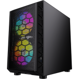 Datoru korpuss Powercase Mistral Micro H3B V2 Black (CMIH3BV2-L3)