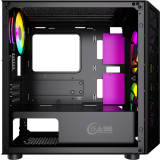 Datoru korpuss Powercase Mistral Micro H3B V2 Black (CMIH3BV2-L3)