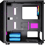 Datoru korpuss Powercase Mistral Micro H3B V2 Black (CMIH3BV2-L3)