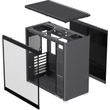 Datoru korpuss GameMax Spark Pro Black