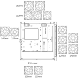 Datoru korpuss Cougar Airface Pro RGB Black