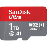 Atmiņas kartes 1Tb MicroSD SanDisk Ultra + SD adapter (SDSQUAC-1T00-GN6MN)